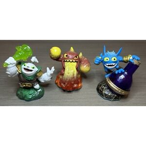 Skylanders: Swap Force Lot - Zoo Lou, Lava Barf Eruptor, Super Gulp Pop Fizz